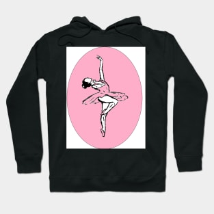 Dancer in Pink Hoodie